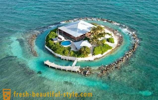 Private tropical paradise island