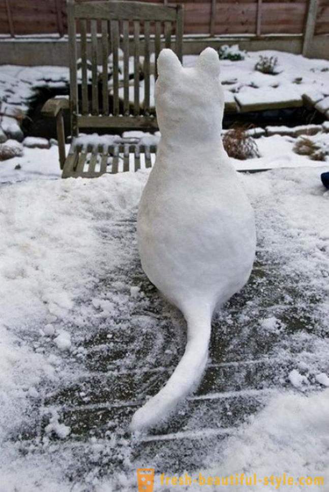 What's more, you can sculpt out of the snow
