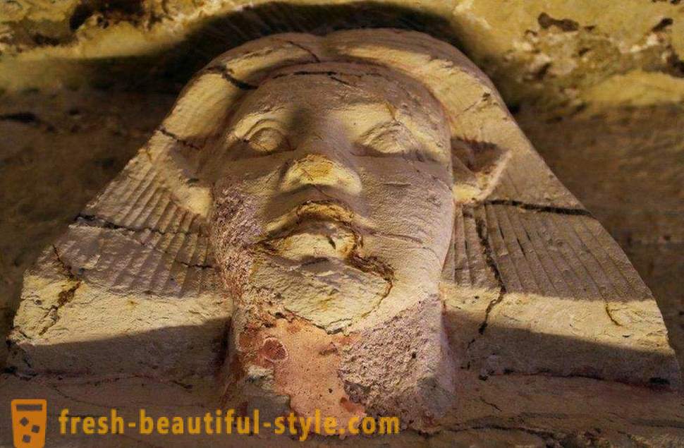 In Egypt, discovered the tomb of a priest