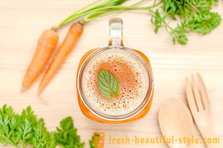 7 reasons to add to the diet of tasty and healthy carrot juice