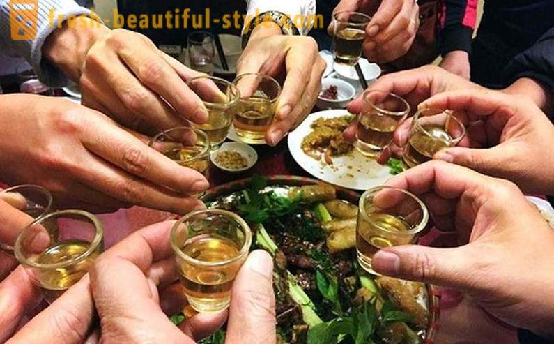 How to drink with Chinese