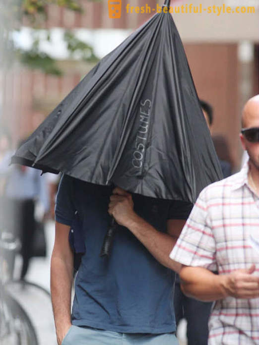 As celebrities hide from the paparazzi