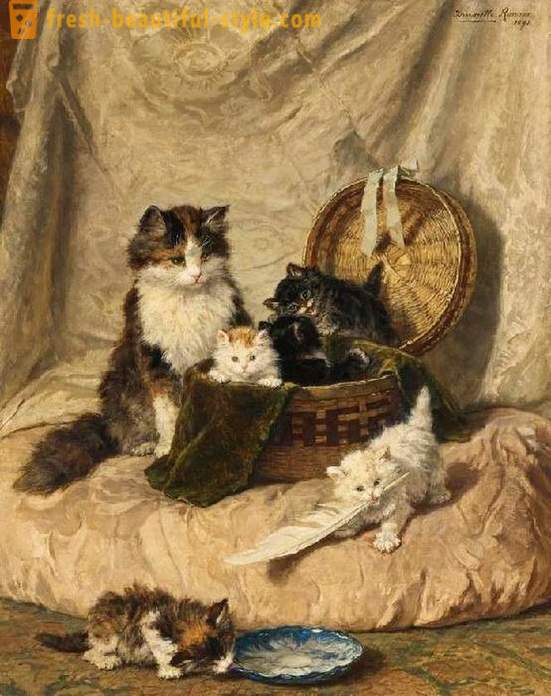 Top 6 most expensive paintings with cats