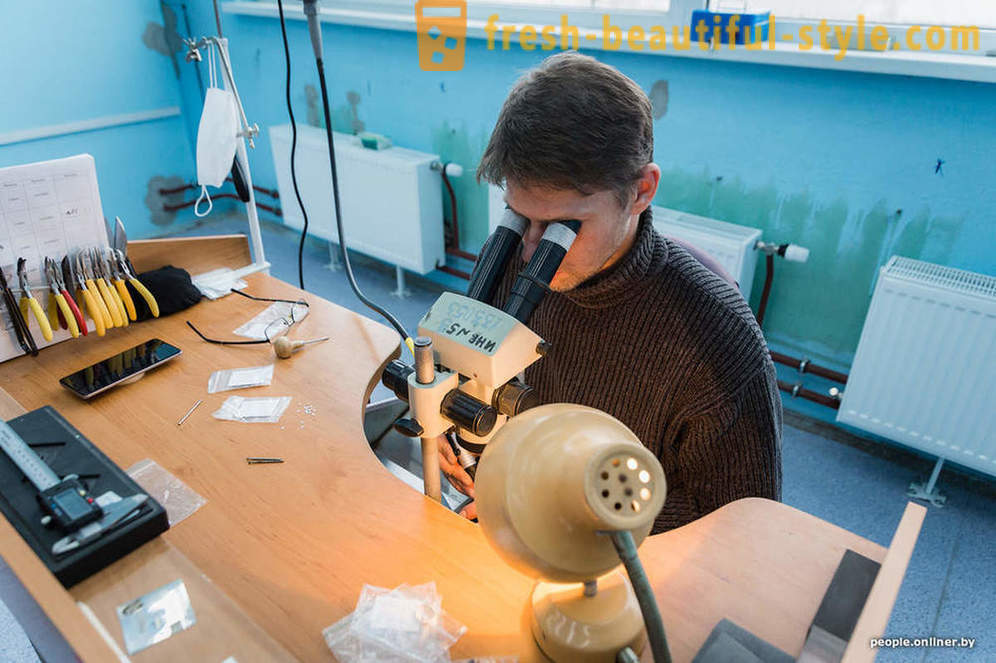 In Belarus make artificial diamonds
