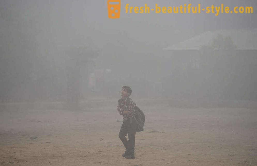 What is the most polluted air in the world