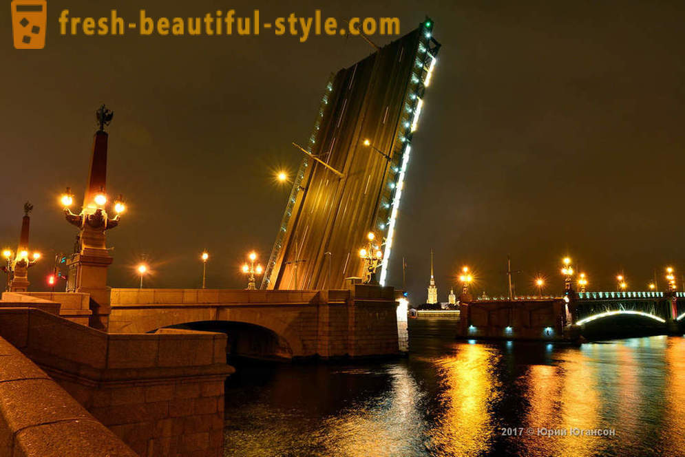 Magic beauty of St. Petersburg bridges