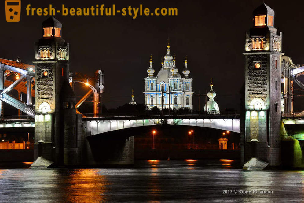 Magic beauty of St. Petersburg bridges