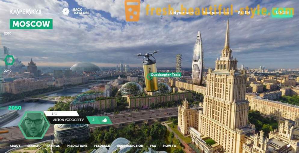 What will Moscow in 2050