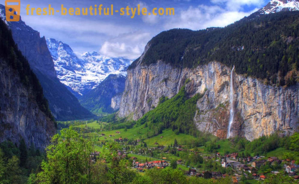 Beautiful valley of the world, on the kind of breathtaking