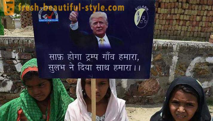 Village be named after Trump in exchange for toilets