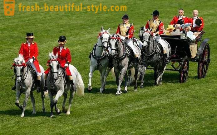 British high society to horse racing at Ascot