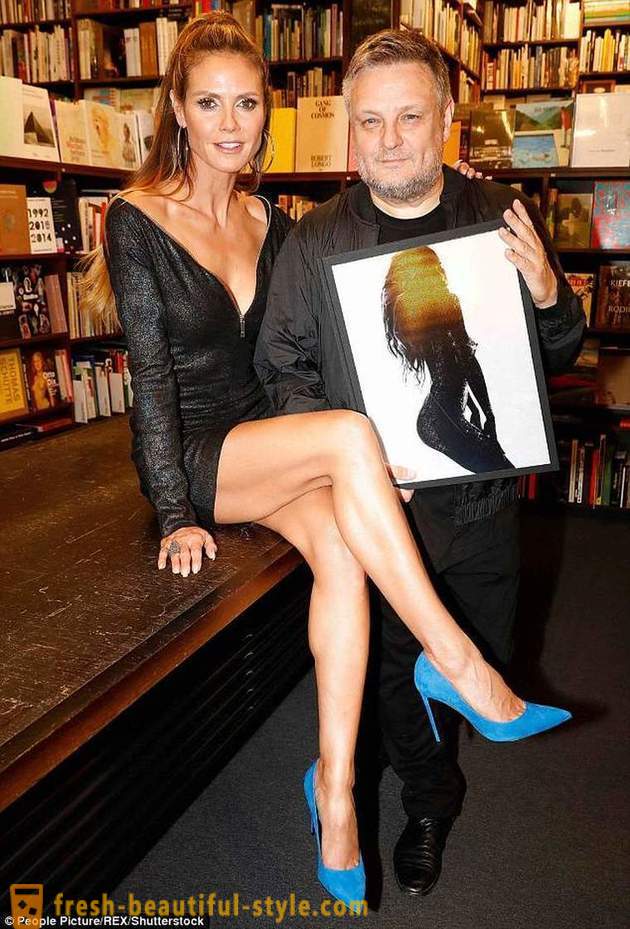 Heidi Klum stripped down for a candid photoshoot