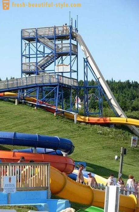Crazy slides for fans of extreme sports