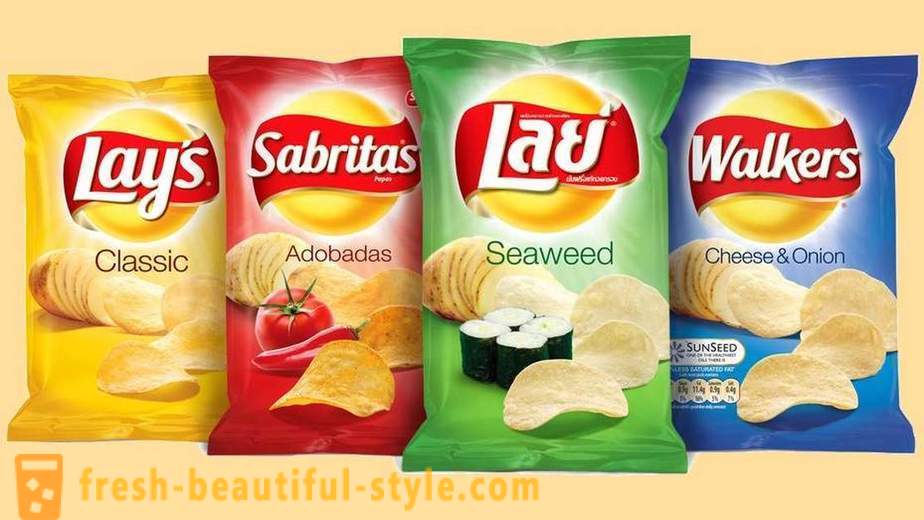 Well-known brands that are abroad are called differently