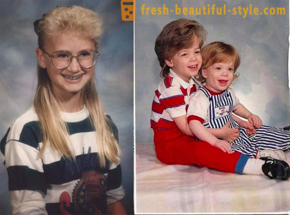 Trendy hairstyles 80s-90s