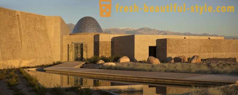 The unusual design of the Argentine wineries