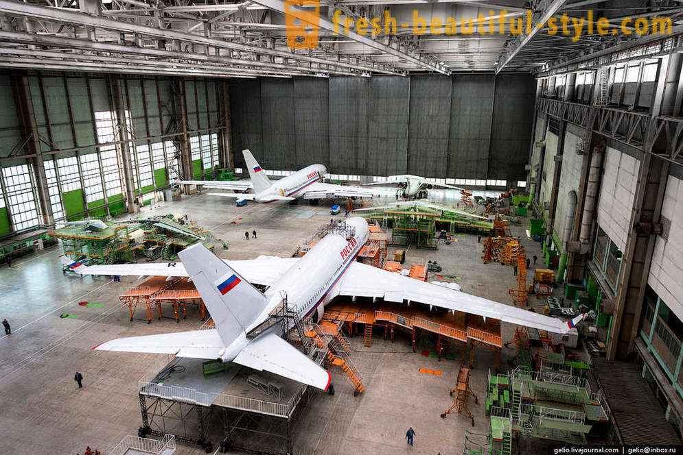 Production of Il-96-300 and AN-148. VASO