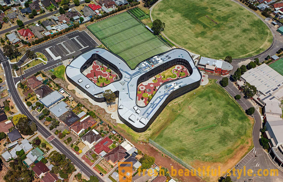 Infinity symbol in the middle school project in Australia