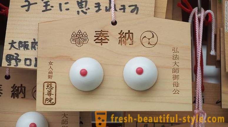 In Japan, there is a temple dedicated to the female breast, and that's fine