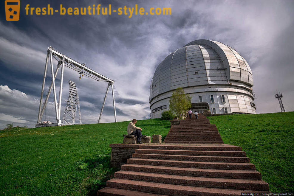 RATAN-600 - the largest telescope in the world of radio antennas