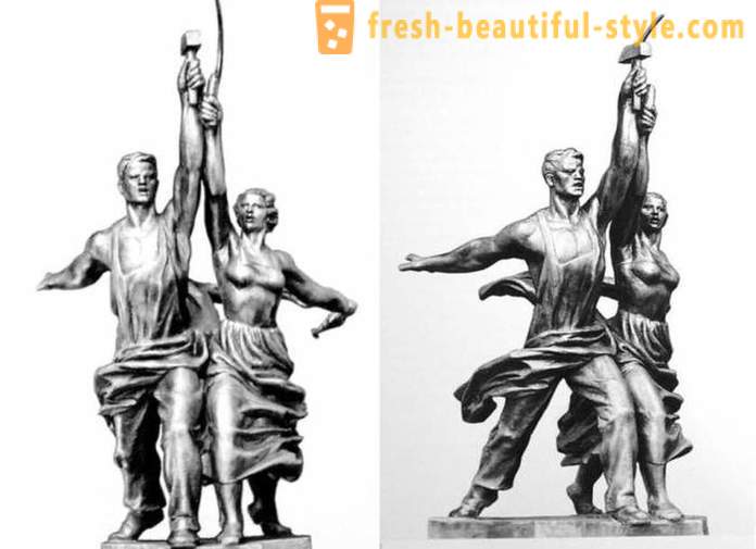 Trotsky, in the folds of the skirt, or How did the sculpture 