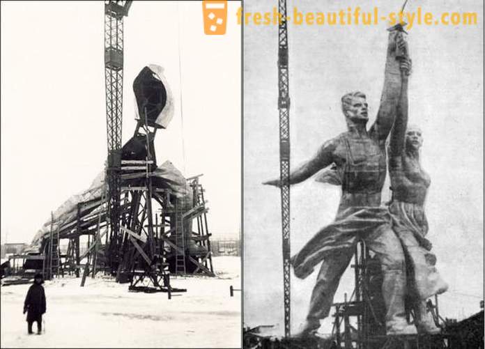 Trotsky, in the folds of the skirt, or How did the sculpture 