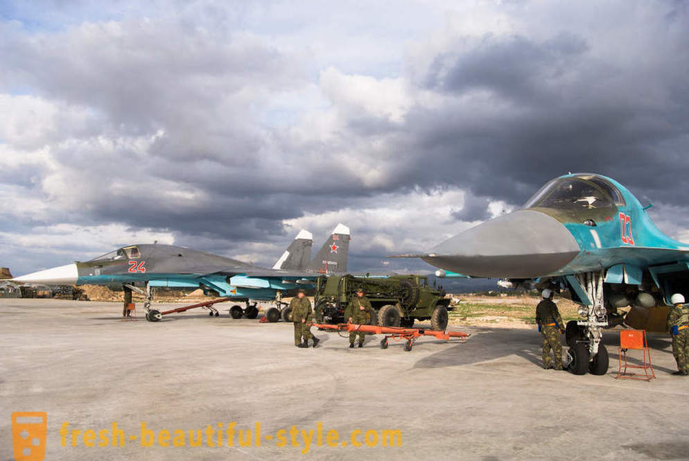 Russian Air Force Aviation Base in Syria