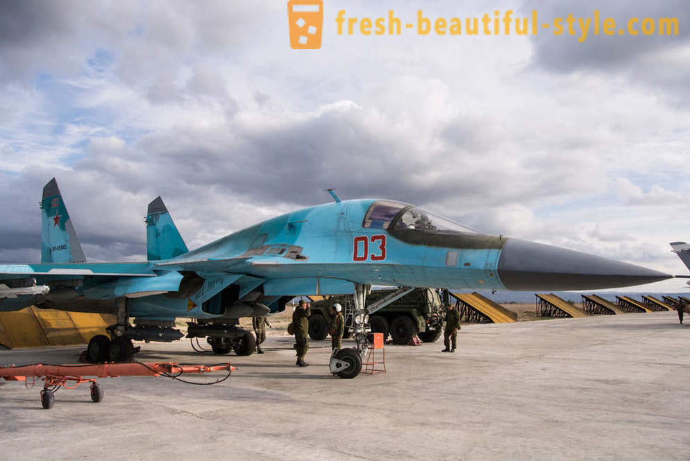 Russian Air Force Aviation Base in Syria