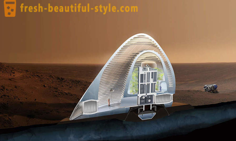 House on Mars, which is precisely to build