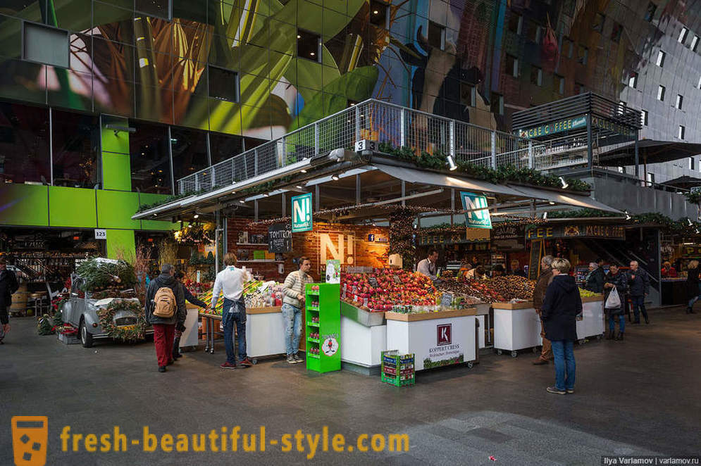 Rotterdam Markthol - the luxury market in the world