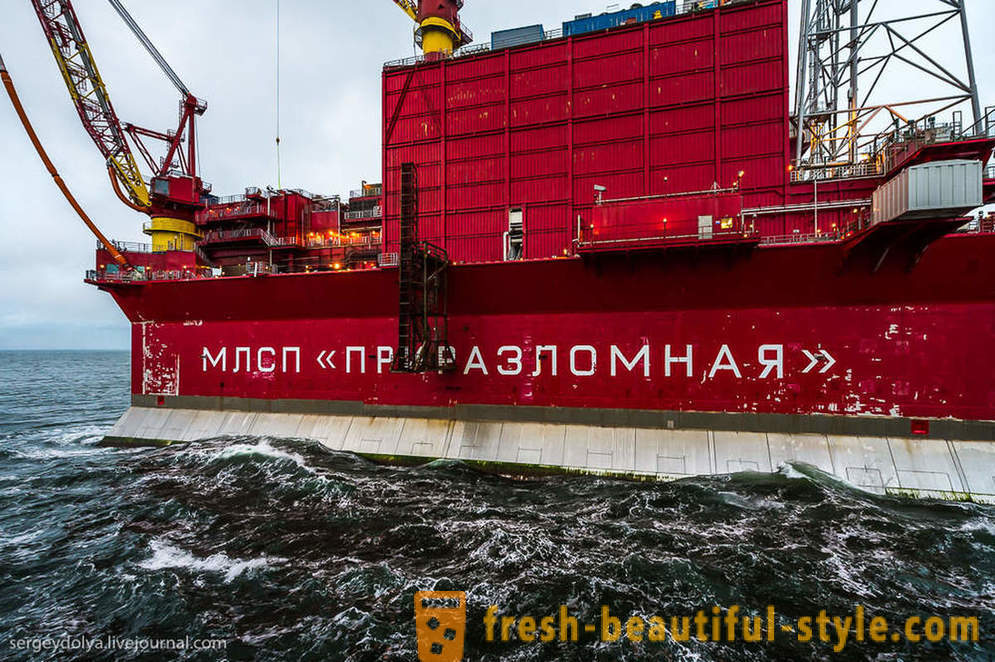 How to extract the first Arctic oil