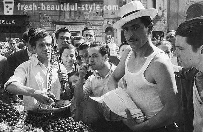 Italy 1950, fell in love all over the world