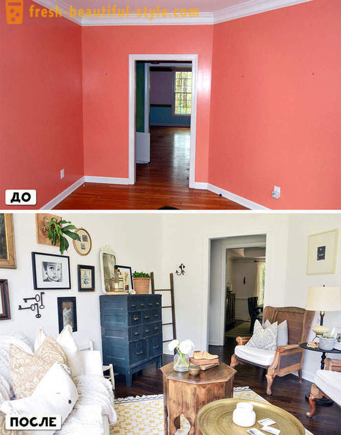 20 rooms before and after it took the designer