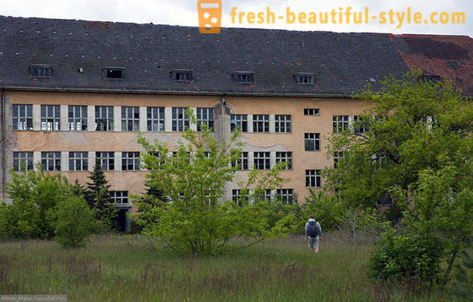 Abandoned headquarters of a group of Soviet troops in Germany