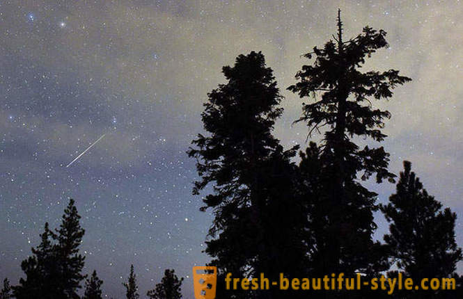 Zvezdopad or meteor Perseids