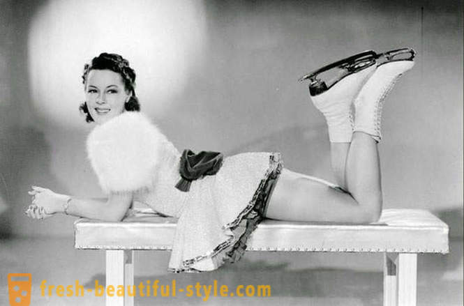 Hollywood actress of the 1930s, fascinating for its beauty and today