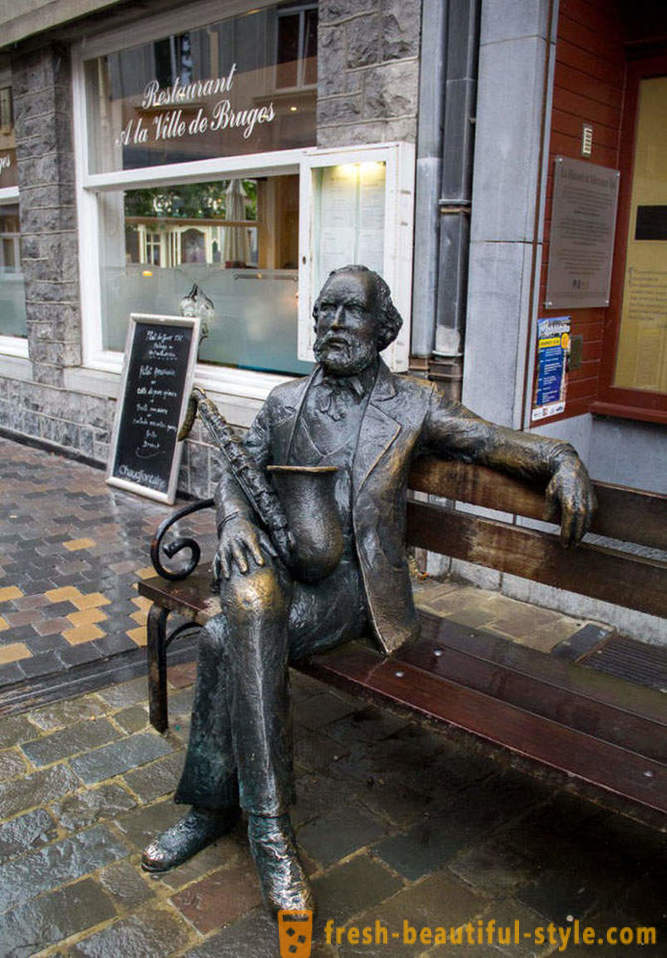 Adolphe Sax and his hometown
