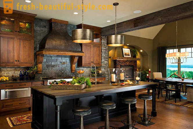 20 most beautiful kitchens made of natural wood