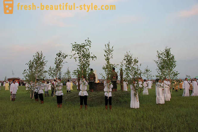 How to carry out the rite of the sun meeting in Yakutia