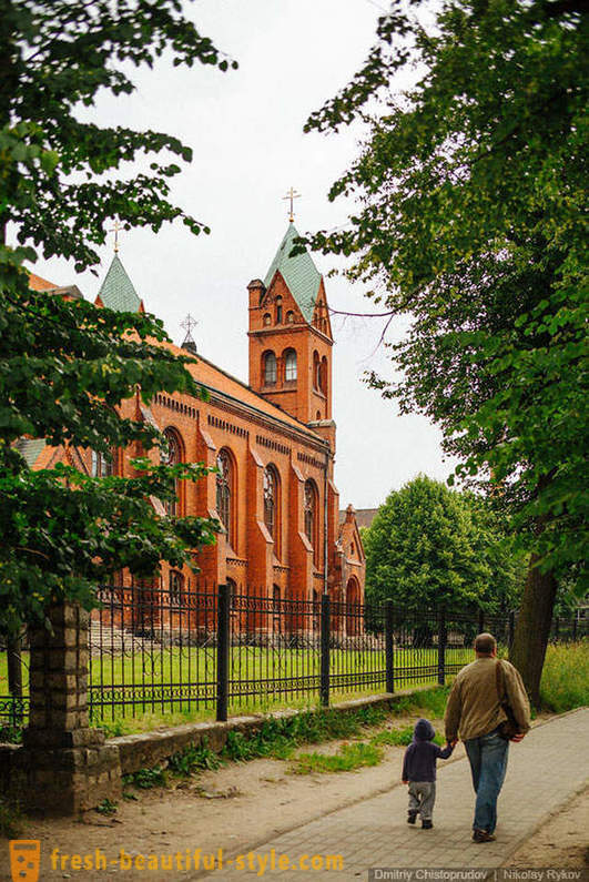 Walk through the old German city of Kaliningrad region