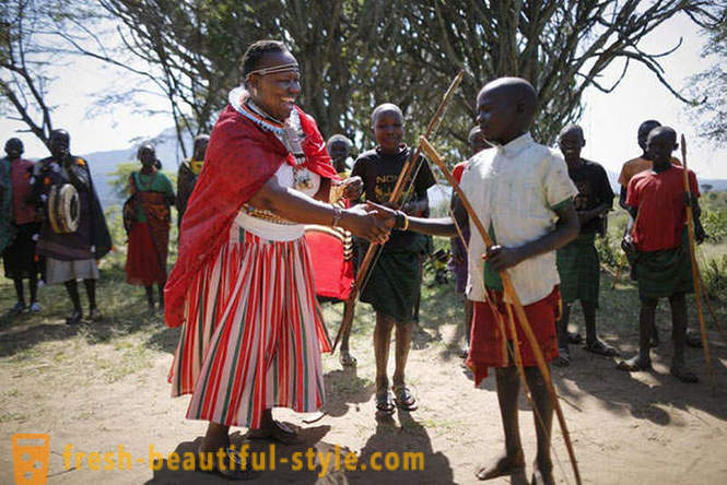Archers tribe Pokot from Kenya