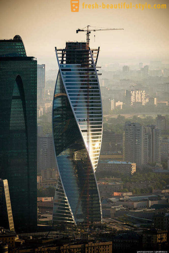 Moscow from a height