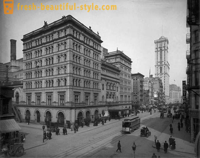 Beautiful old building in New York, which no longer exist