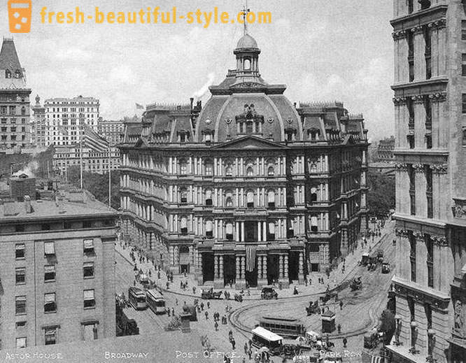 Beautiful old building in New York, which no longer exist