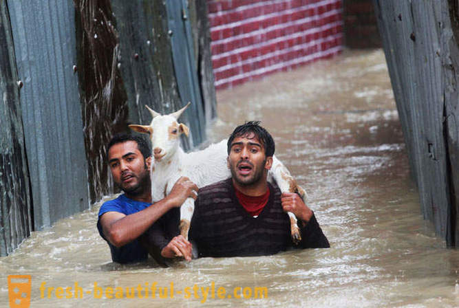Historic flooding in India and Pakistan