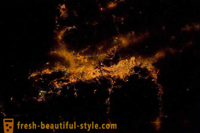 Night cities from space - the latest pictures from the ISS