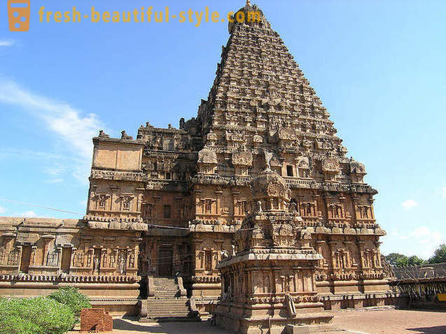 The famous Hindu temples