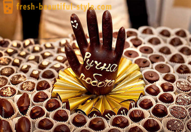 Feast of chocolate in Lvov