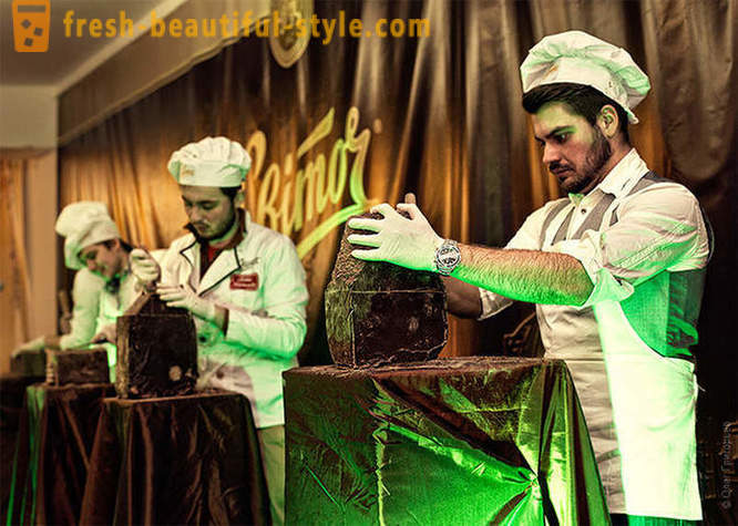 Feast of chocolate in Lvov