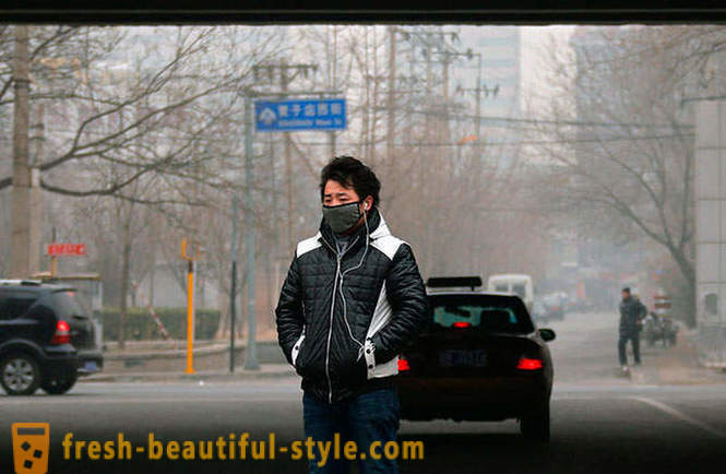 Dangerous levels of pollution in China